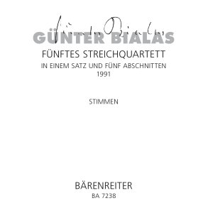 String Quartet - Bialas, Günter