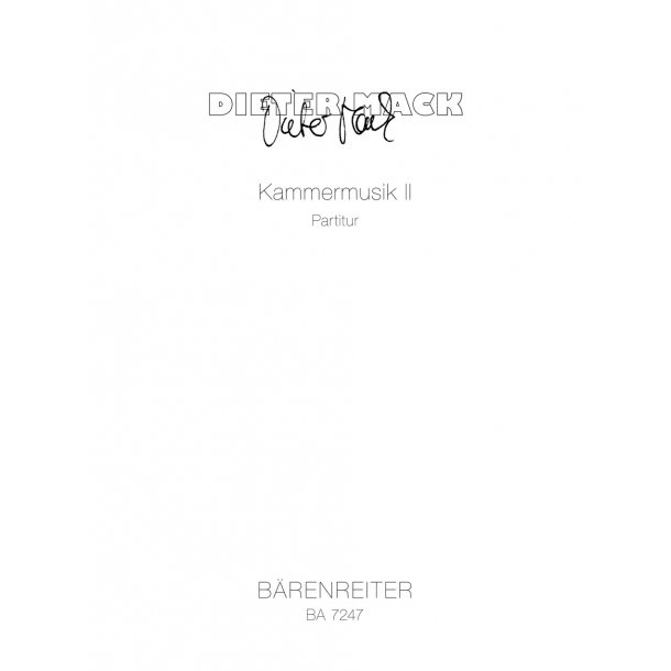 Kammermusik II - Mack, Dieter