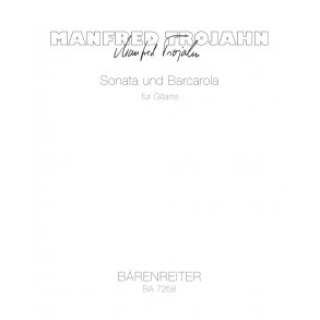 Sonata und Barcarola - Trojahn, Manfred
