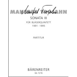 Sonata III - Trojahn, Manfred