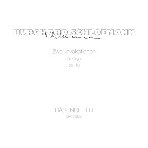Zwei Invokationen - Schloemann, Burghard