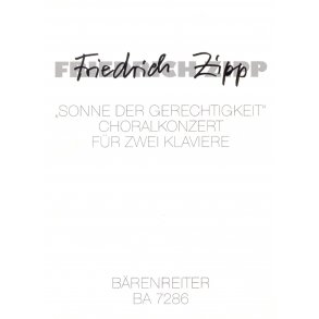 Sonne der Gerechtigkeit - Zipp, Friedrich