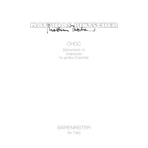 CHOC (Monumento IV) - Pintscher, Matthias