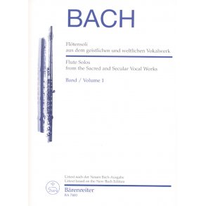 Flute Solos from Sacred and Secular Vocal Works - Bach, Johann Sebastian