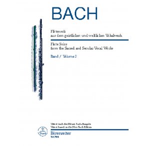Flute Solos from Sacred and Secular Vocal Works - Bach, Johann Sebastian