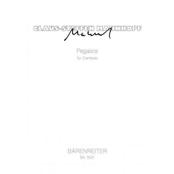 Pegasos - Mahnkopf, Claus-Steffen