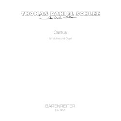 Cantus - Schlee, Thomas Daniel