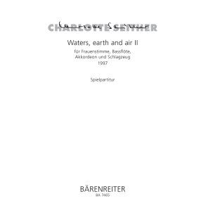 Waters, earth and air II - Seither, Charlotte