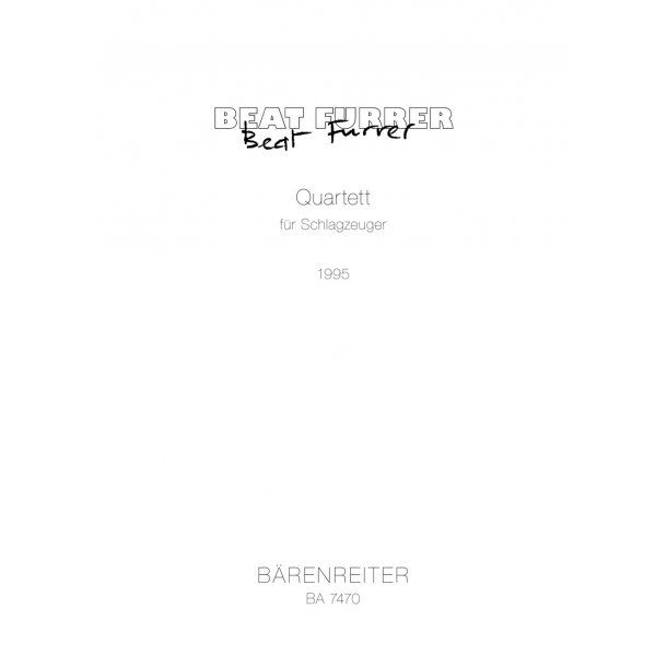 Quartett - Furrer, Beat