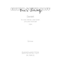 Sextett - Schulhoff, Erwin
