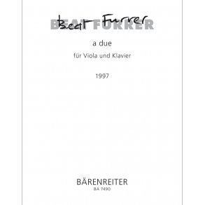 a due - Furrer, Beat