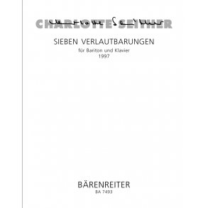 Sieben Verlautbarungen - Seither, Charlotte