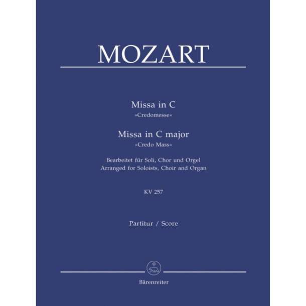 Missa brevis - Mozart, Wolfgang Amadeus