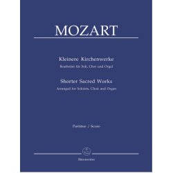 Shorter Sacred Works - Mozart, Wolfgang Amadeus