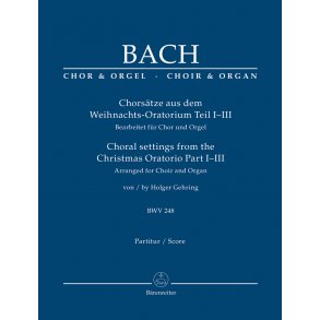 Choral settings from the Christmas Oratorio Part I-III - Bach, Johann Sebastian