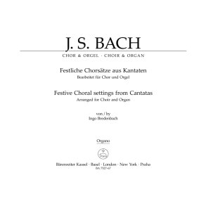 Festive Choral settings from Cantatas - Bach, Johann Sebastian