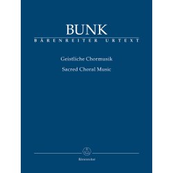 Sacred Choral Music - Bunk, Gerard