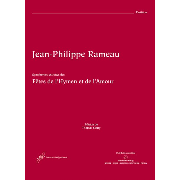 Les F&egrave;tes de l'Hymen et de l'Amour - Rameau, Jean-Philippe