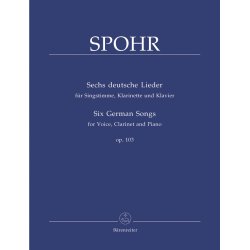 Six German Songs - Spohr, Louis