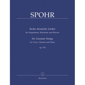 Six German Songs - Spohr, Louis