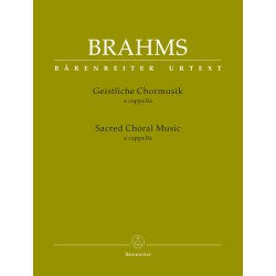 Sacred Choral Music - Brahms, Johannes