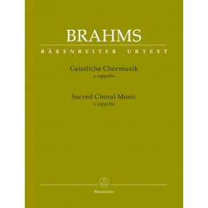 Sacred Choral Music - Brahms, Johannes