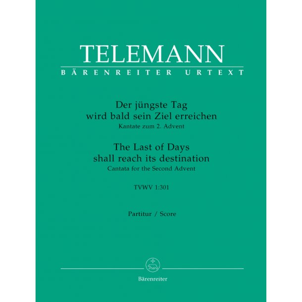 The last of Days shall reach its destination - Telemann, Georg Philipp