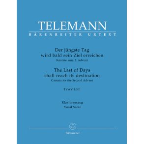 The last of Days shall reach its destination - Telemann, Georg Philipp