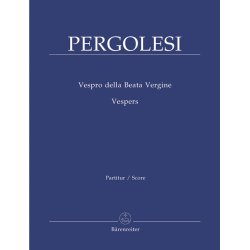Vespro della Beata Vergine / Vesper - Pergolesi, Giovanni Battista