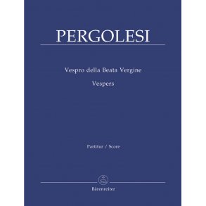 Vespro della Beata Vergine / Vesper - Pergolesi, Giovanni Battista