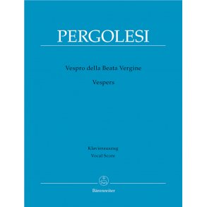 Vespro della Beata Vergine / Vesper - Pergolesi, Giovanni Battista