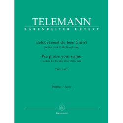 We praise your name - Telemann, Georg Philipp