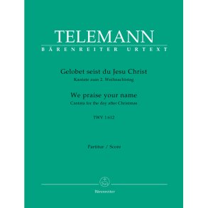 We praise your name - Telemann, Georg Philipp