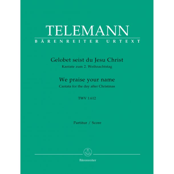 We praise your name - Telemann, Georg Philipp