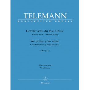 We praise your name - Telemann, Georg Philipp