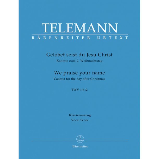 We praise your name - Telemann, Georg Philipp