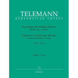 Come thou of man the Saviour - Telemann, Georg Philipp