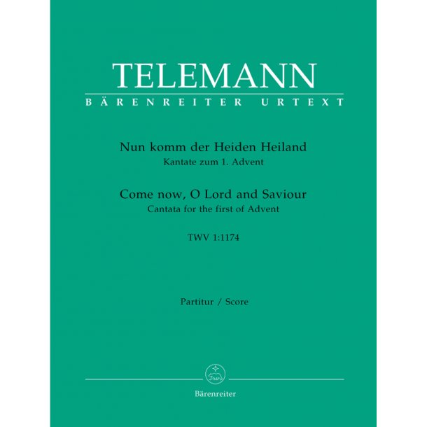Come thou of man the Saviour - Telemann, Georg Philipp