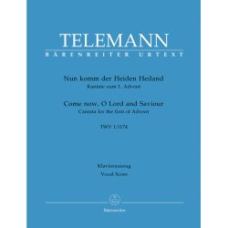 Come thou of man the Saviour - Telemann, Georg Philipp