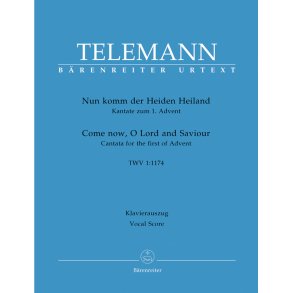 Come thou of man the Saviour - Telemann, Georg Philipp