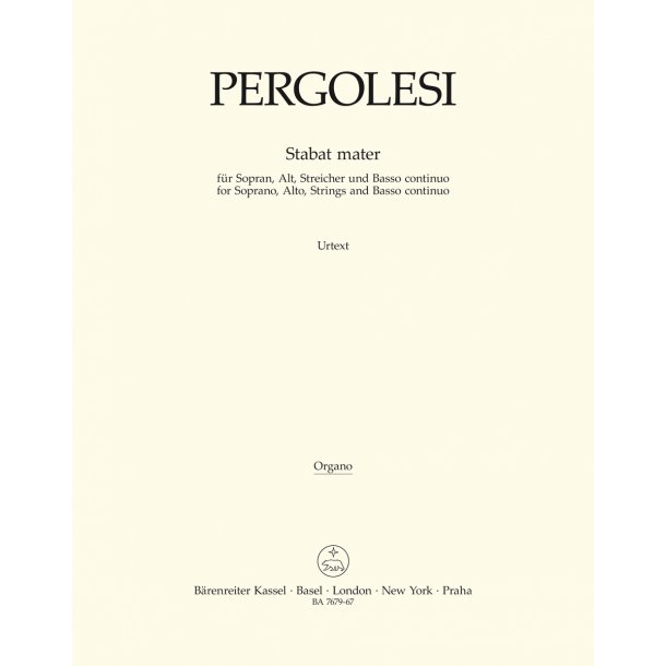 Stabat mater - Pergolesi, Giovanni Battista
