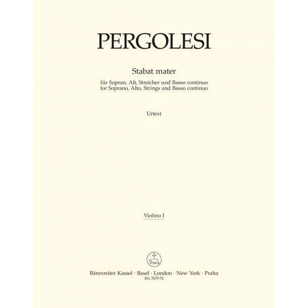Stabat mater - Pergolesi, Giovanni Battista