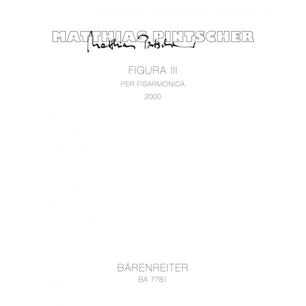 Figura III - Pintscher, Matthias