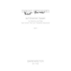 auf t&ouml;nernen F&uuml;ssen - Furrer, Beat