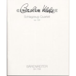 Schlagzeug-Quartett - Klebe, Giselher