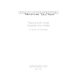 Playing both ends towards the middle - Seither, Charlotte