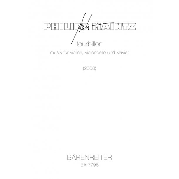 tourbillon. music - Maintz, Philipp