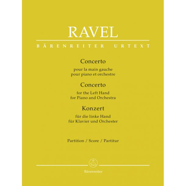 Concerto for the Left Hand - Ravel, Maurice