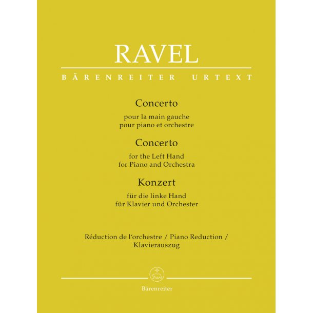 Concerto for the Left Hand - Ravel, Maurice