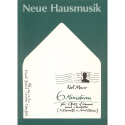 Sechs Miniaturen - Marx, Karl